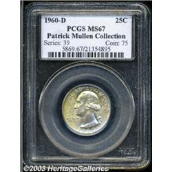 1960-D 25C MS67 PCGS.