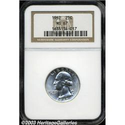 1962 25C MS67 NGC.