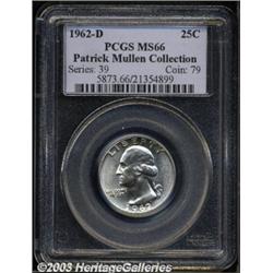 1962-D 25C MS66 PCGS.