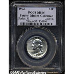1963 25C MS66 PCGS.