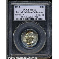 1964 25C MS67 PCGS.