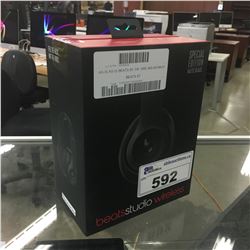 BEATS STUDIO WIRELESS MATTE BLACK SPECIAL EDITION, AS-IS CONDITION UNKNOWN