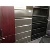 Image 2 : HAVANA BROWN 5 DRAWER LATERAL FILE CABINET
