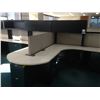 Image 3 : LOT OF APPROX. 50 TEKNION MAPLE AND GREY WORKSTATIONS INCLUDING DESKTOP ELECTRICAL ROUTING, RETAIL