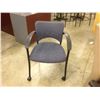Image 2 : BLUE TEKNION AMICUS ROLLING CLIENT CHAIR