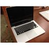 Image 2 : APPLE MACBOOK PRO 13'' ALUMINUM NOTEBOOK COMPUTER, NO POWER SUPPLY, NO HARD DRIVE, CONDITION