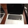 Image 2 : APPLE MACBOOK PRO 13'' ALUMINUM NOTEBOOK COMPUTER, NO POWER SUPPLY, NO HARD DRIVE, CONDITION