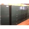 Image 2 : FOREST GREEN 5 DRAWER LATERAL FILE CABINET
