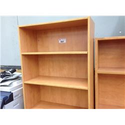 MAPLE 3' ADJUSTABLE SHELF BOOK CASE