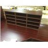 Image 2 : MAHOGANY 12 SLOT DESKTOP ORGANIZER
