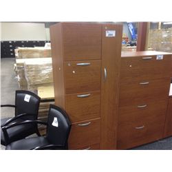 LIGHT CHERRY 6' PERSONAL STORAGE UNIT