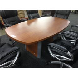 LIGHT CHERRY 6' X 3' CONFERENCE TABLE