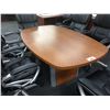 Image 2 : LIGHT CHERRY 6' X 3' CONFERENCE TABLE