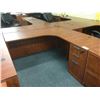 Image 2 : CHERRY 6' X 6' CORNER WORKSTATION