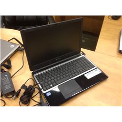 GREY GATEWAY NOTEBOOK COMPUTER, COMES WITH POWER SUPPLY, NO HARD DRIVE, CONDITION UNKNOWN