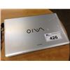 Image 2 : SILVER SONY VAIO NOTEBOOK COMPUTER, COMES WITH POWER SUPPLY, NO HARD DRIVE, CONDITION UNKNOWN