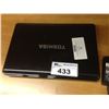 Image 2 : BLACK TOSHIBA NOTEBOOK COMPUTER, COMES WITH POWER SUPPLY, NO HARD DRIVE, CONDITION UNKNOWN