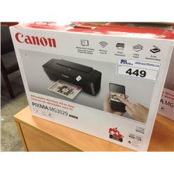CANON PIXMA MG3029 MULTIFUNCTION WIRELESS PRINTER