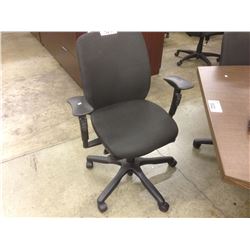 TEKNION AMICUS BLACK FULLY ADJUSTABLE TASK CHAIR