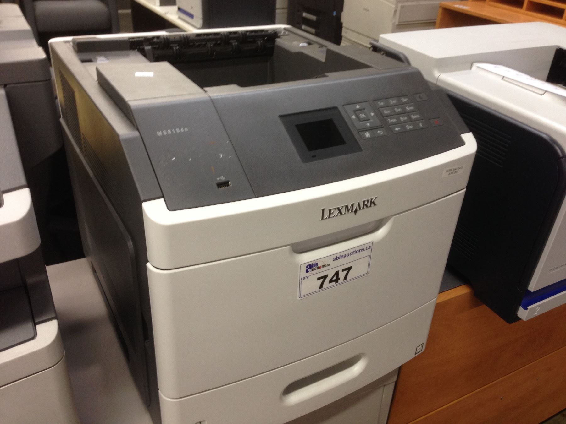 LEXMARK MS810DN NETWORK PRINTER - Able Auctions