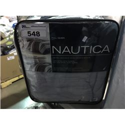 NAUTICA FULL/QUEEN SIZED 100% QUILT