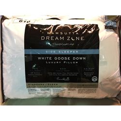 WAMSUTTA DREAM ZONE WHITE GOOSE DOWN SIDE SLEEPER PILLOW