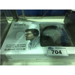 SONY WIRELESS NOISE CANCELLING STEREO HEADSET