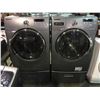 Image 1 : SAMSUNG FRONT LOAD GREY WASHER & DRYER SET WITH LAUNDRY PEDESTALS