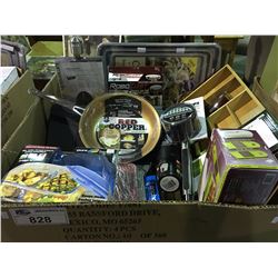 ONE BOX FULL OF ASSORTED KITCHENWARES & GADGETS