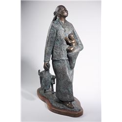 Allan Houser | Going to Grandma's