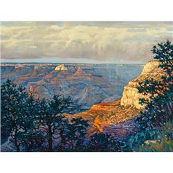 Tony Eubanks | Sunlit Escarpment from South Rim