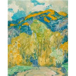 Eanger Irving Couse | Aspen Covered Peaks