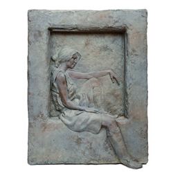 Glenna Goodacre | Ya Ta Hey, Maiden, Bas Relief