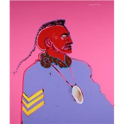 Fritz Scholder | Pawnee Scout #2