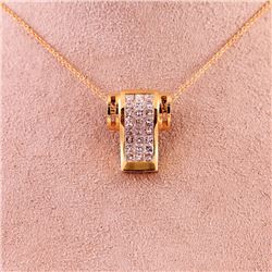 Unknown | Princess Cut Pendant