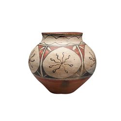 San Ildefonso Pueblo | Polychrome Storage Jar