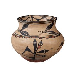 Santo Domingo Pueblo | Polychrome Storage Jar