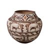 Image 1 : Zuni | Polychrome Olla with Heartline Deer