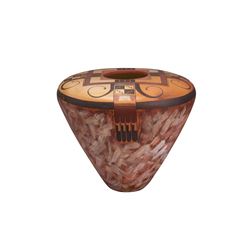 Jacob Myron Koopee (Jake Nampeyo) | Hopi: Polychrome Pot with Modern Design