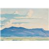 Image 1 : Arthur Haddock | Evening - Southwest Across Taos Valley