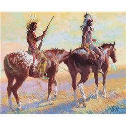 Donald Putman | Two Indians on Horseback