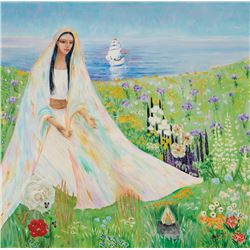 Dorothy Eugenie Brett | Woman by Seashore