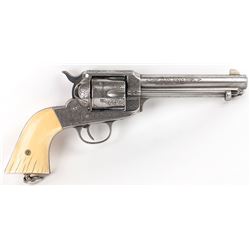 Remington | Rare Engraved Presentation to Tom Horn Remington Model 1890 SA Revolver. SN 1254. Cal 44