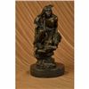 Image 1 : Native American Warrior Relaxing Bronze Sculpture