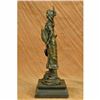 Image 5 : Native American Indian Woman LostWax Bronze Statue