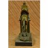 Image 3 : Hot Cast Bronze Sculpture on Marble Base Statue