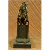 Image 5 : Hot Cast Bronze Sculpture on Marble Base Statue