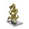 Image 6 : 24K Gold Silver Plated Chinese DragonSculpture