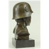 Image 4 : Soldier Bronze Sculpture on Marble