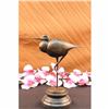 Image 1 : Exotic Brazilian Bird Statue on Marble Base Figurine